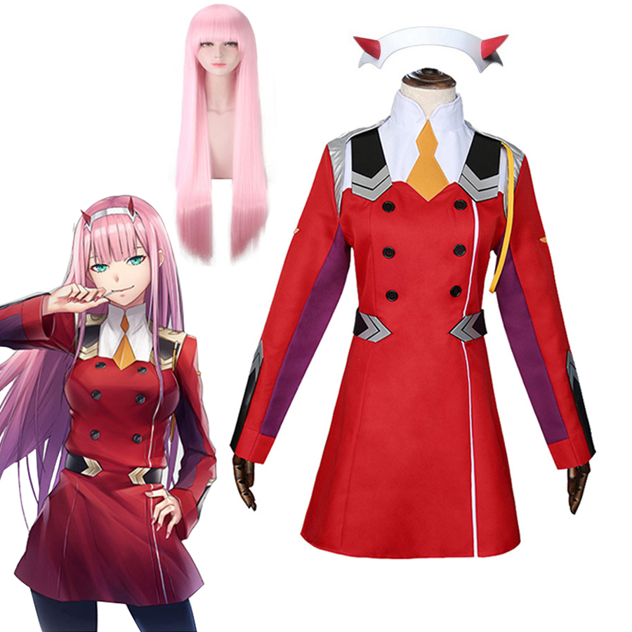 Zero Two Cosplay Costumes Anim - Anime Cosplay Zero Two avaliação e preço