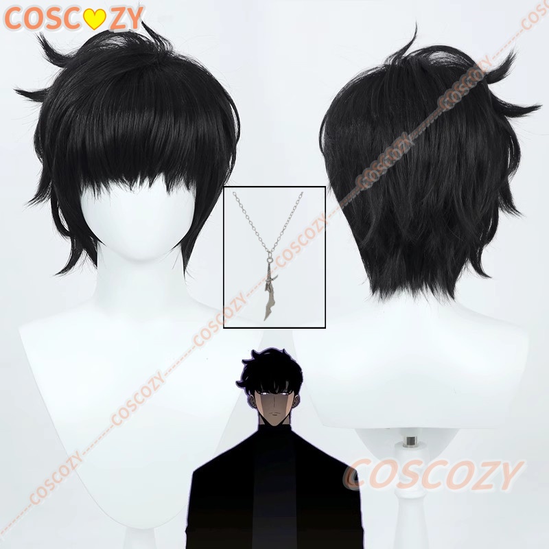 Sung Jinwoo Cosplay Wig from A - Cosplay Anime Solo avaliação e preço