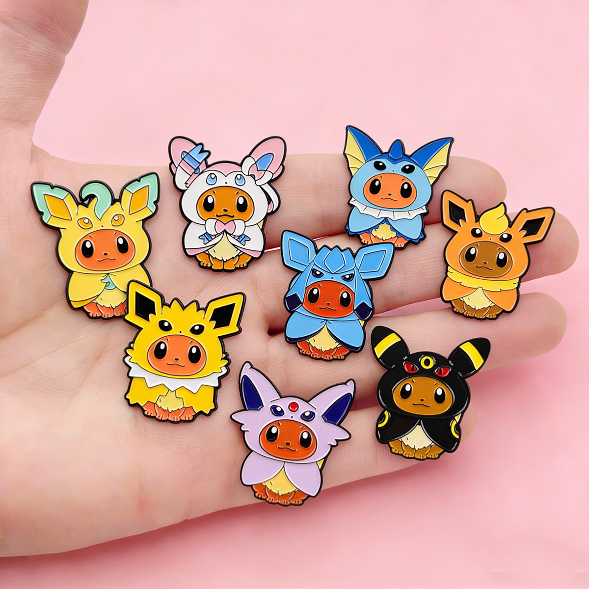 8Pcs Creative Cartoon Pokemon  - Anime Cosplay Pokemon avaliação e preço