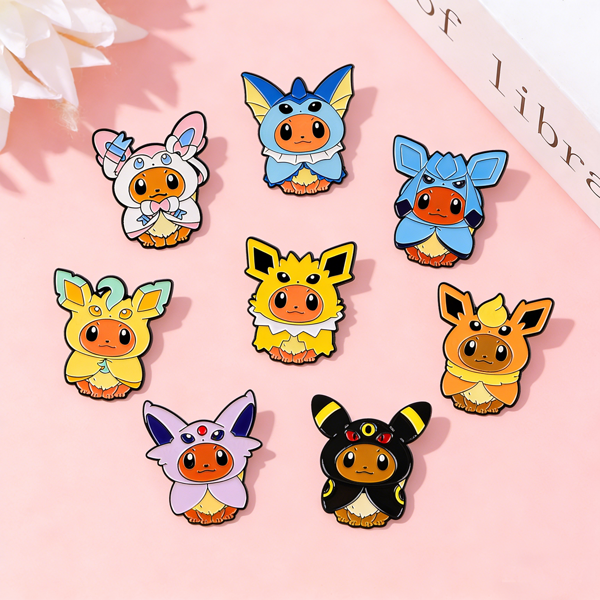 8Pcs Creative Cartoon Pokemon  - Anime Cosplay Pokemon avaliação e preço