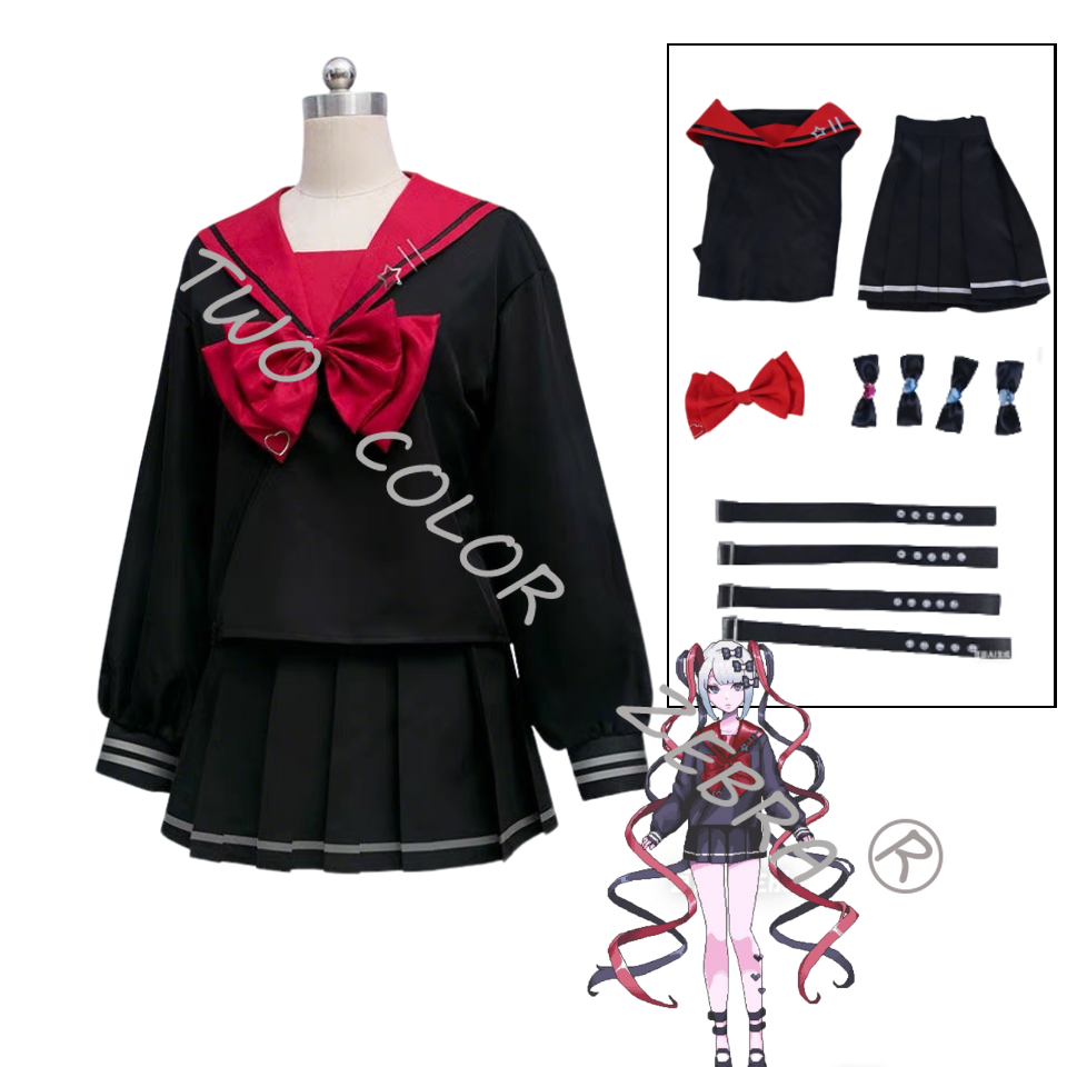 Needy Girl Overdose KAngel Cos - Anime Cosplay Black Girl avaliação e preço