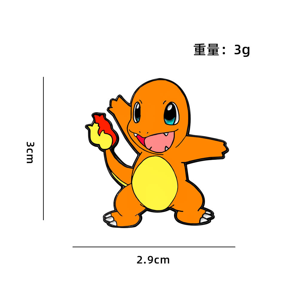 4Pcs Pokemon Enamel Pins Set,  - Anime Cosplay Pokemon avaliação e preço