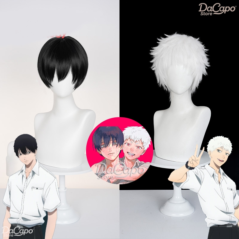 The Summer Hikaru Died Tsujina - Cosplay Anime Black Hair avaliação e preço