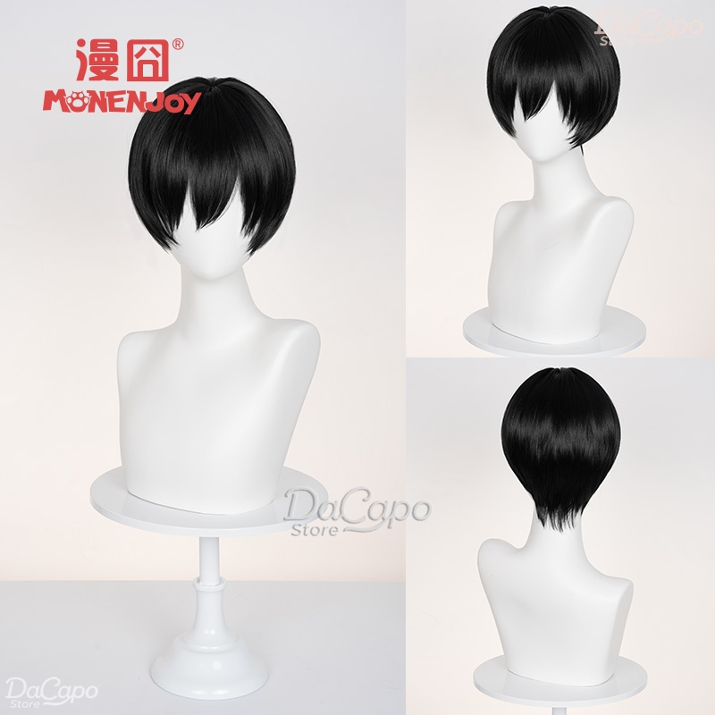 The Summer Hikaru Died Tsujina - Cosplay Anime Black Hair avaliação e preço