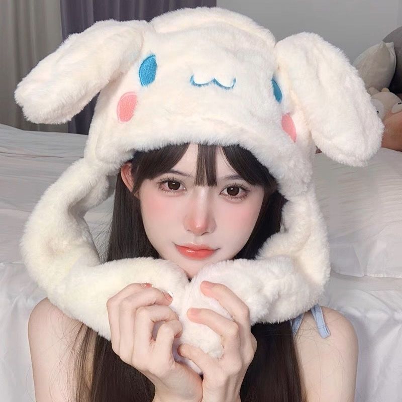 Kawaii Cinnamoroll Plush Movin - Anime Cosplay Girl Photo avaliação e preço