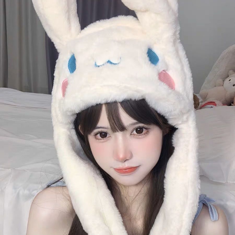 Kawaii Cinnamoroll Plush Movin - Anime Cosplay Girl Photo avaliação e preço
