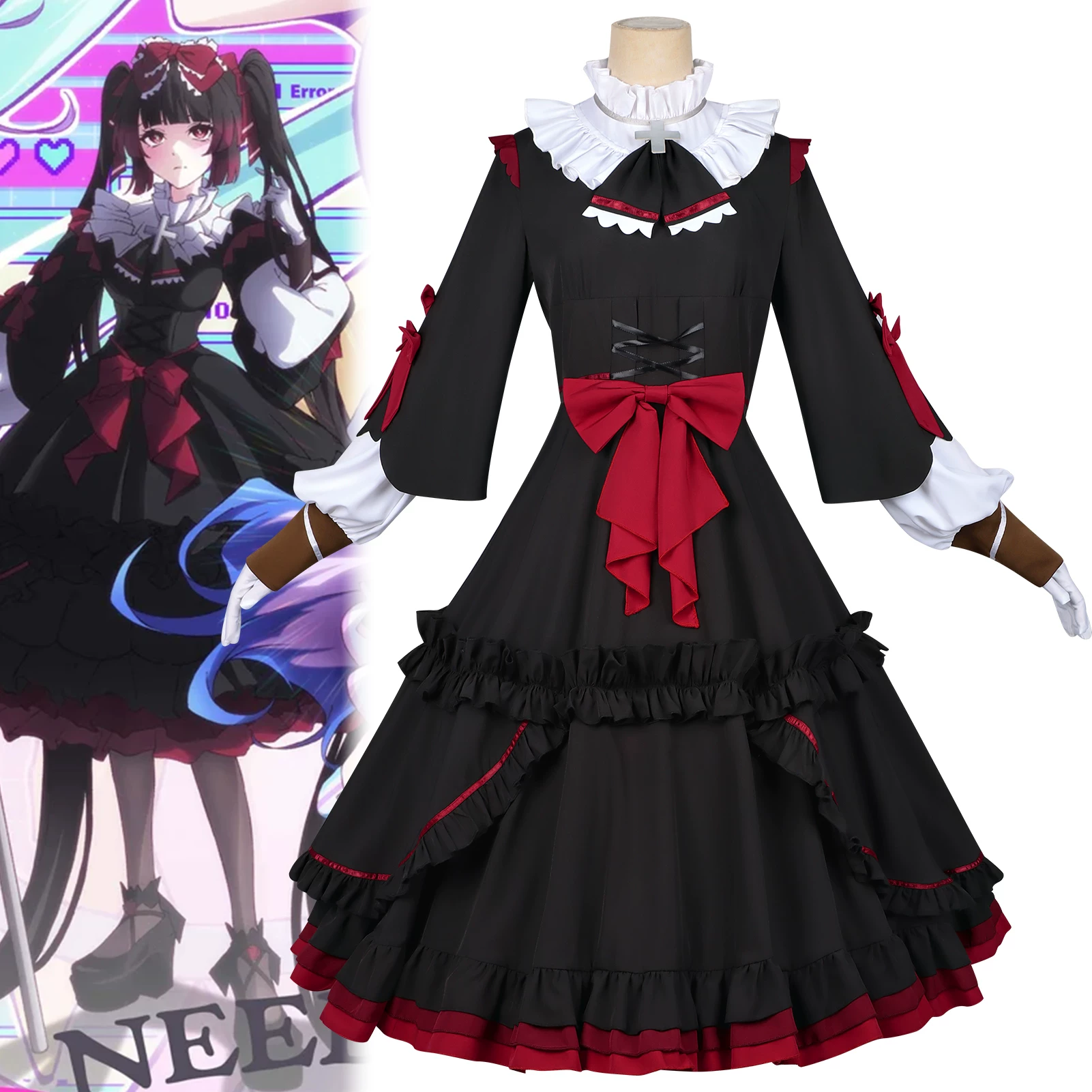 Anime Needy Girl Overdose Goku - Anime Cosplay Black Girl avaliação e preço