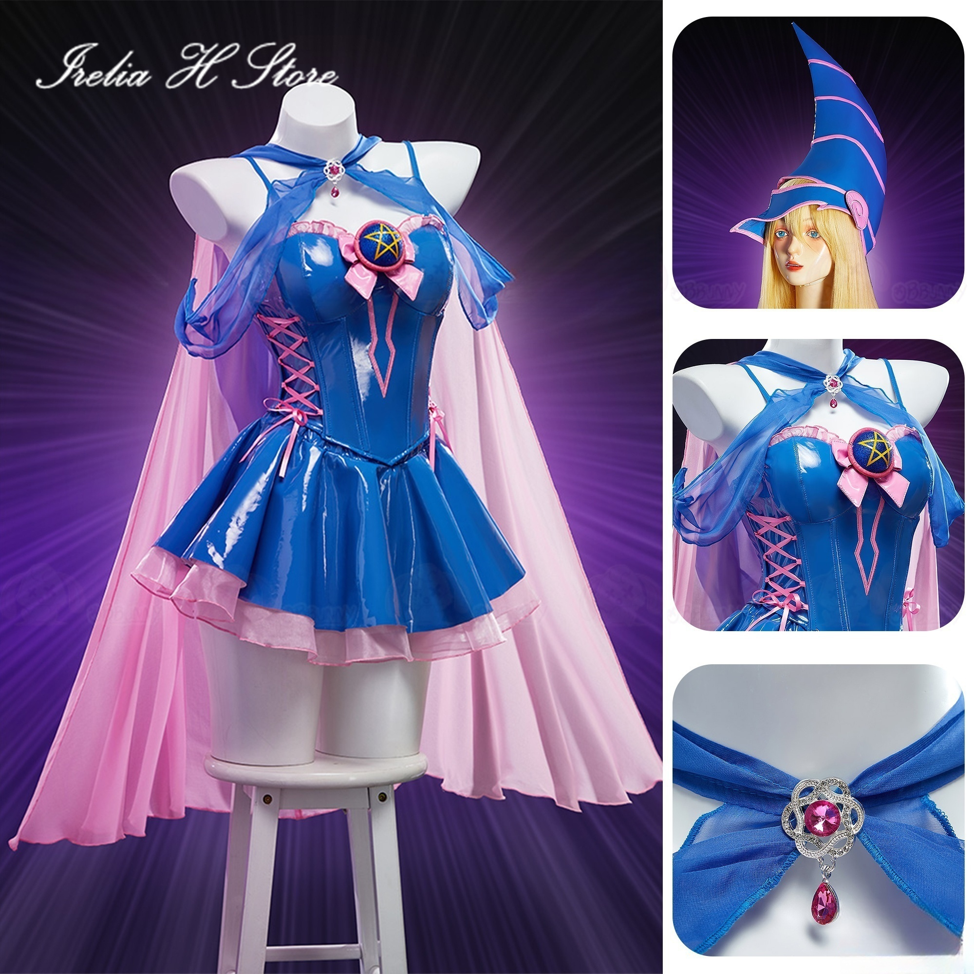 Irelia H Store Mana from Black - Anime Cosplay Black Girl avaliação e preço