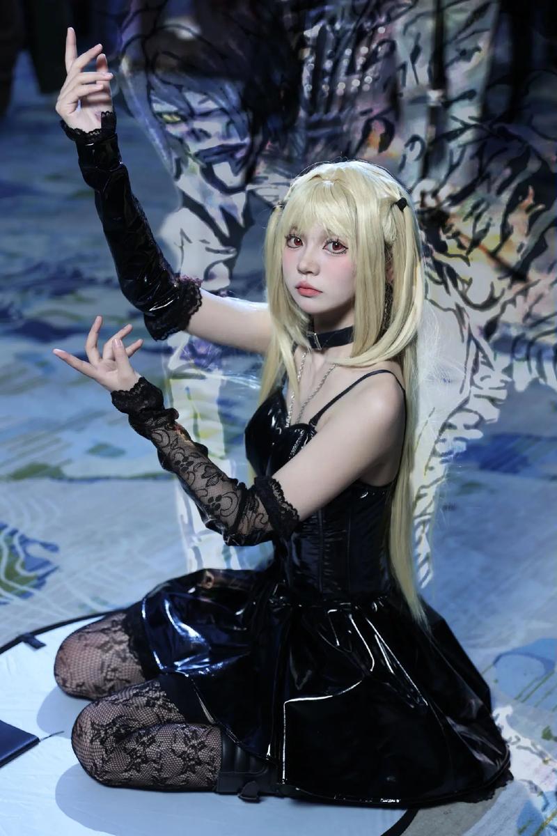 MisaMisa Anime Cosplay Costume - Anime Cosplay Black Girl avaliação e preço