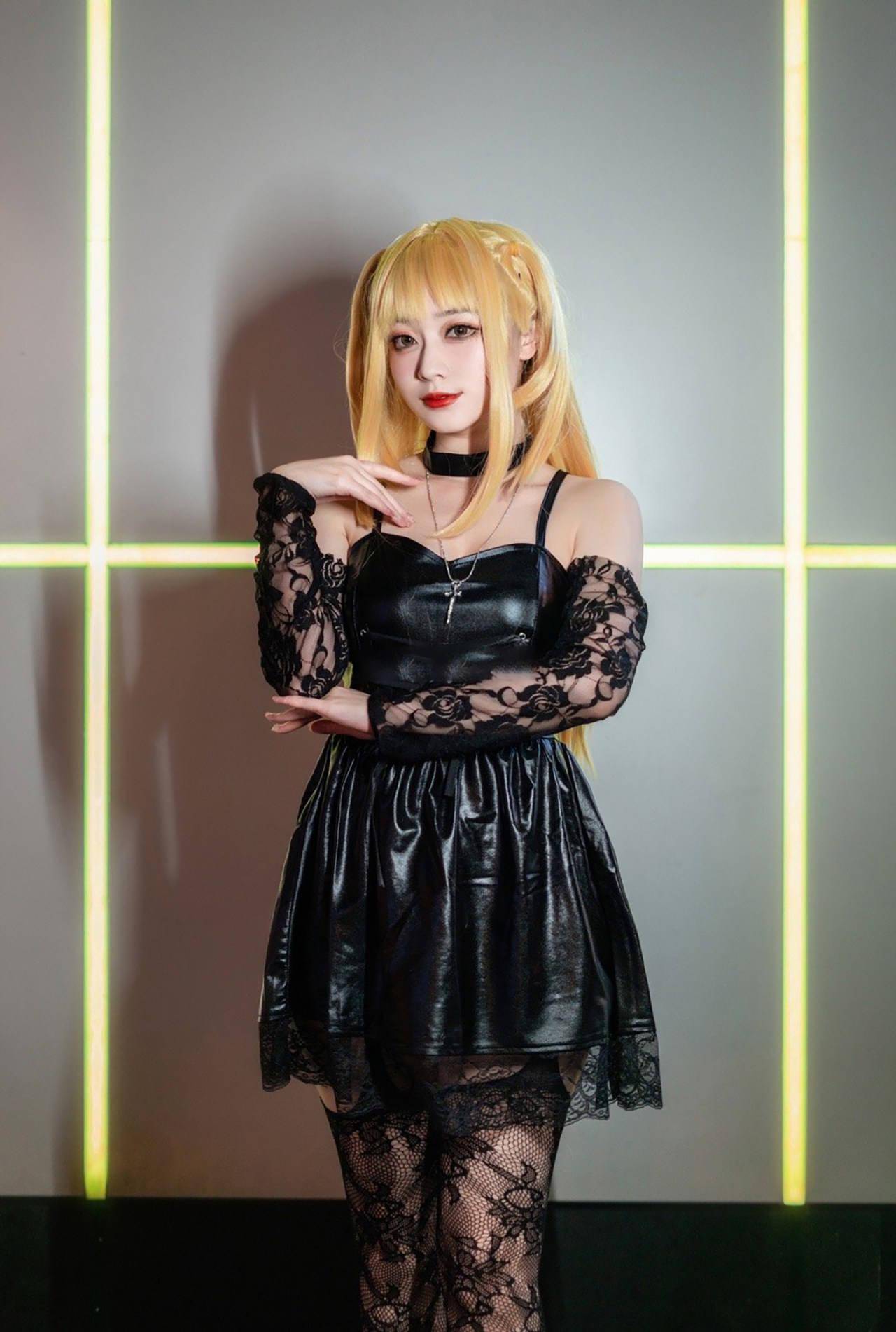 MisaMisa Anime Cosplay Costume - Anime Cosplay Black Girl avaliação e preço