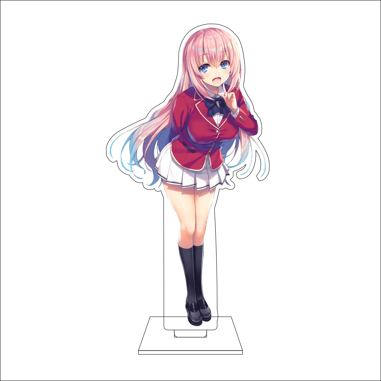 16CM Anime Classroom of the El - Cosplay Anime Female Characters avaliação e preço