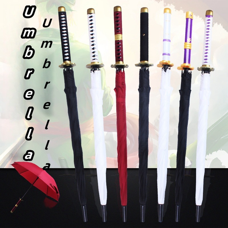Roronoa Zoro Katana Umbrella C - Anime Cosplay Real Life avaliação e preço