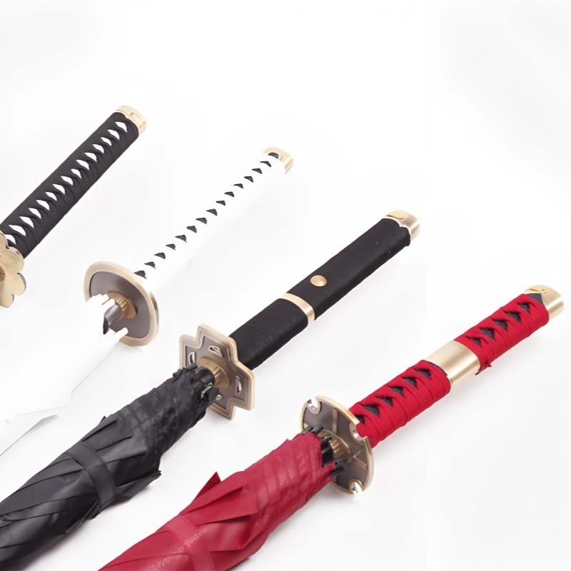 Roronoa Zoro Katana Umbrella C - Anime Cosplay Real Life avaliação e preço
