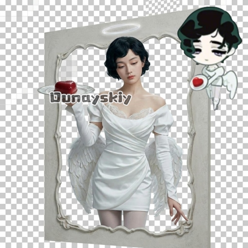Sua New Clothes Diagram Cospla - Cosplay Anime Black Hair avaliação e preço