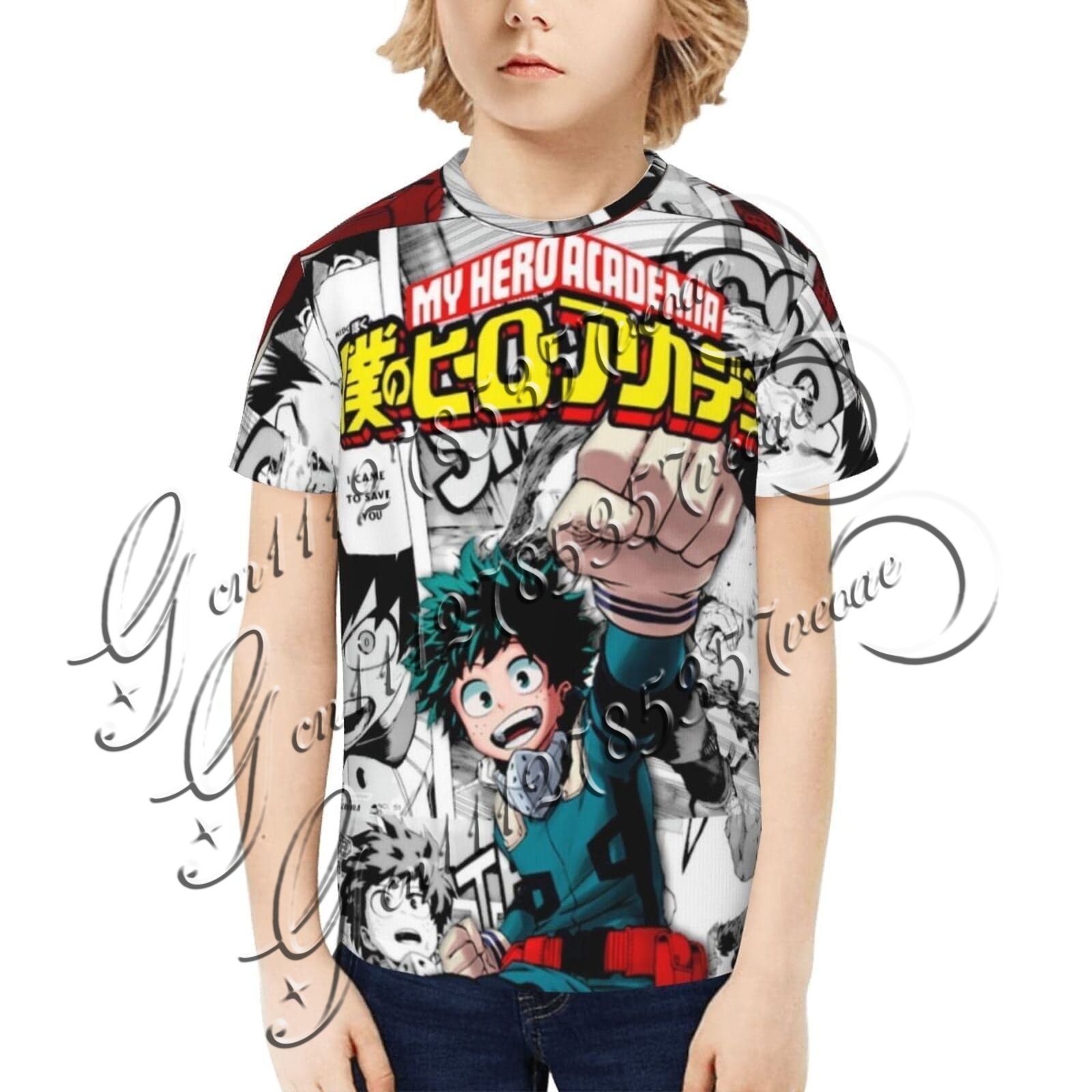 My Hero Academia T Shirt Kids  - Anime Cosplay Website avaliação e preço