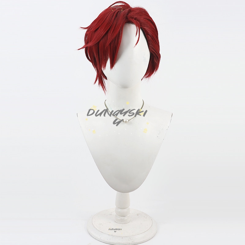Mortefi Long Red Cosplay Wig W - Anime Cosplay With Red Hair avaliação e preço