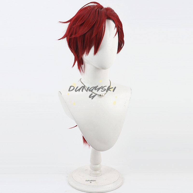 Mortefi Long Red Cosplay Wig W - Anime Cosplay With Red Hair avaliação e preço