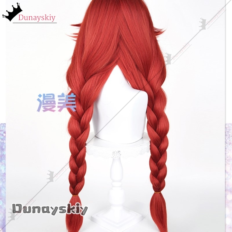 YiNuo@GACHIAKUTA Riyo Cosplay  - Anime Cosplay With Red Hair avaliação e preço