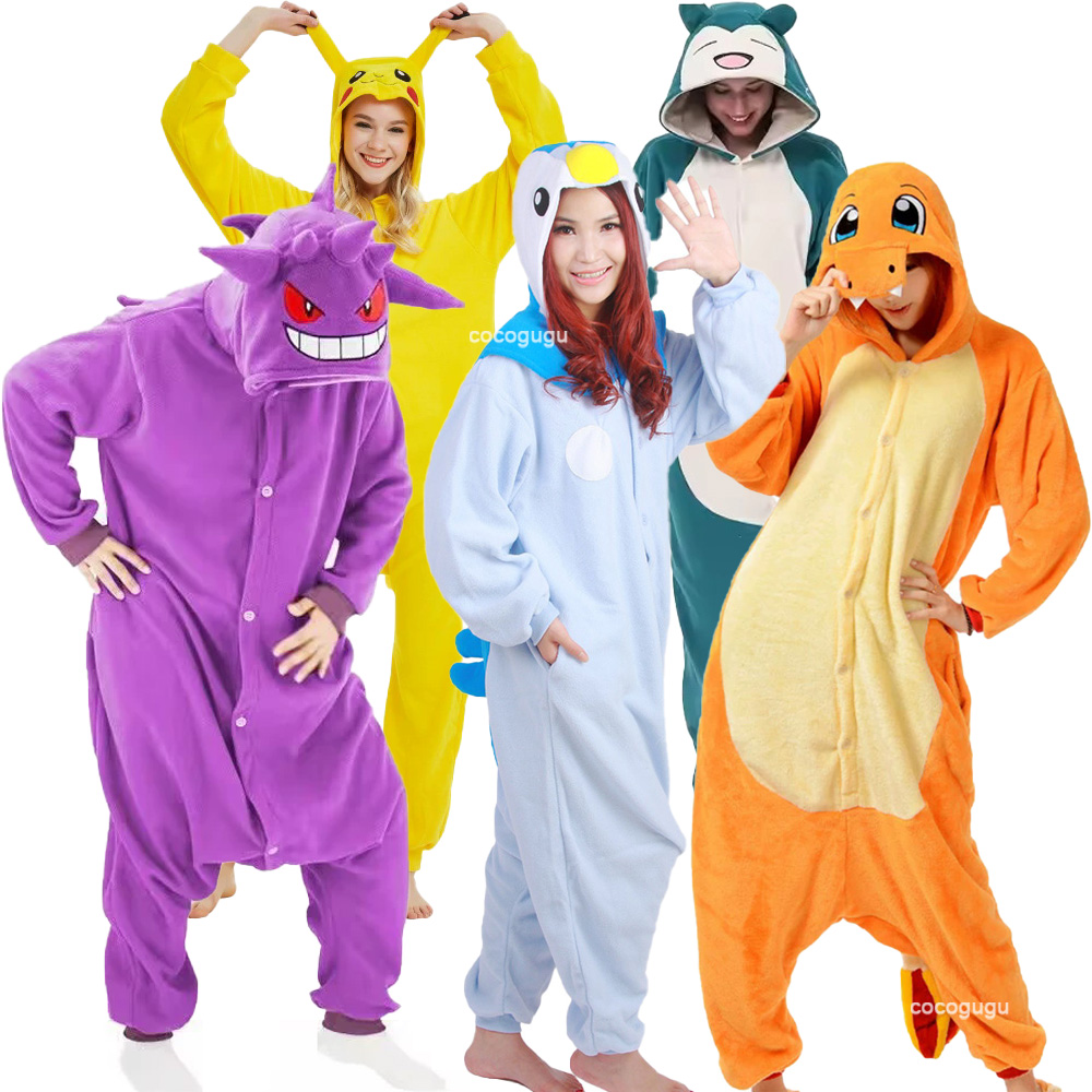 Pokemon Cosplay Costume Men Wo - Anime Cosplay Pokemon avaliação e preço