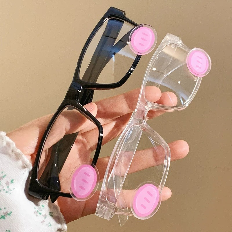 Cute Blush Glasses Anime Style - Anime Cosplay Girl Photo avaliação e preço