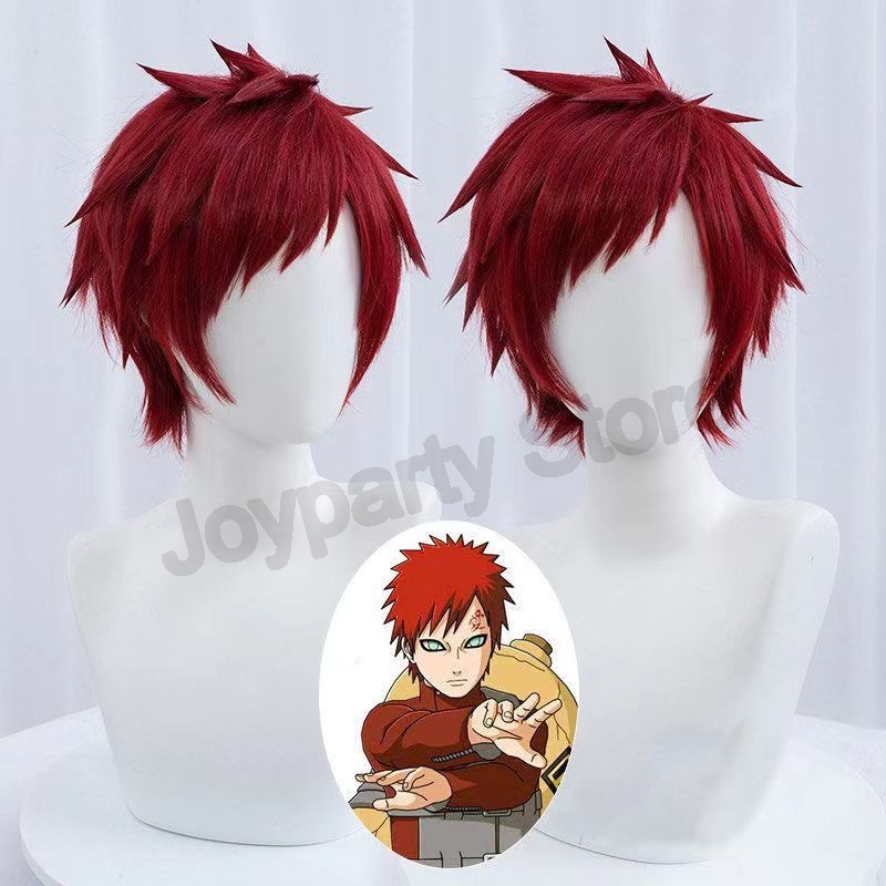 Gaara Cosplay Costume Sand Fiv - Anime Cosplay With Red Hair avaliação e preço
