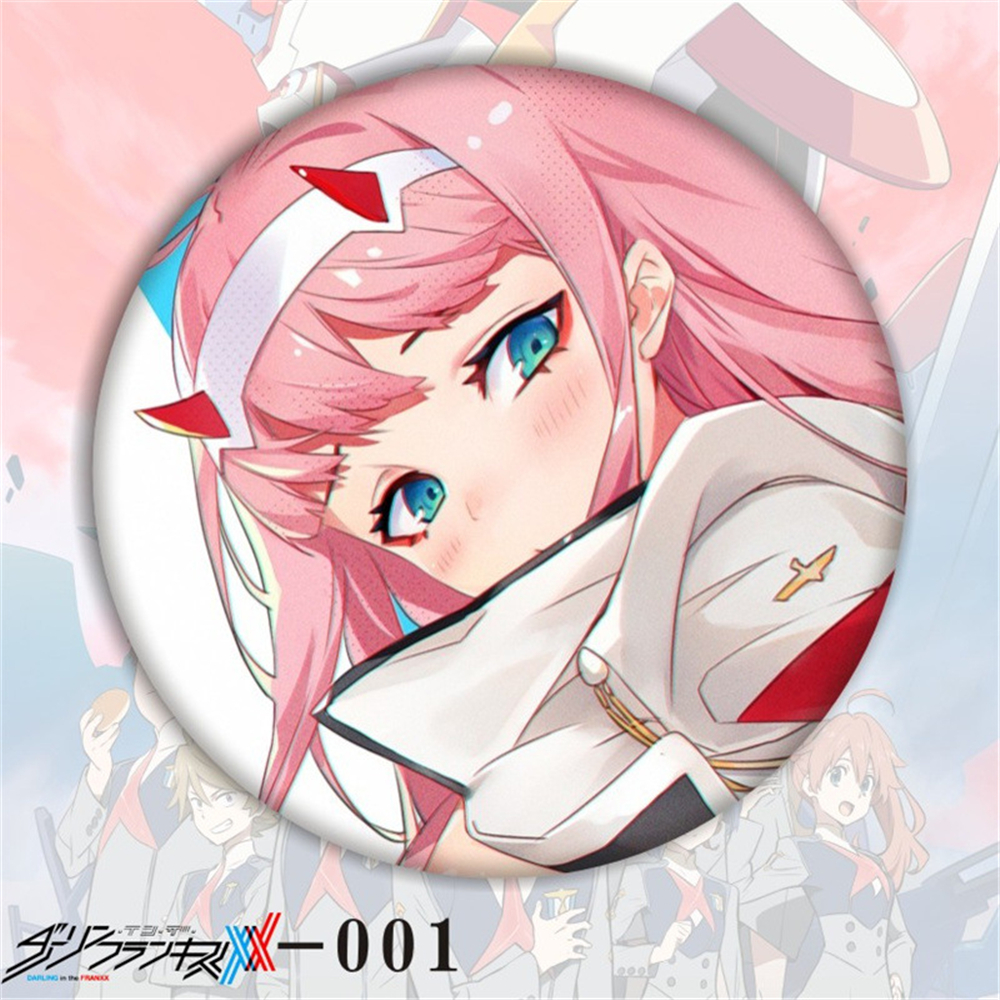 58mm Anime DARLING in the FRAN - Anime Cosplay Zero Two avaliação e preço