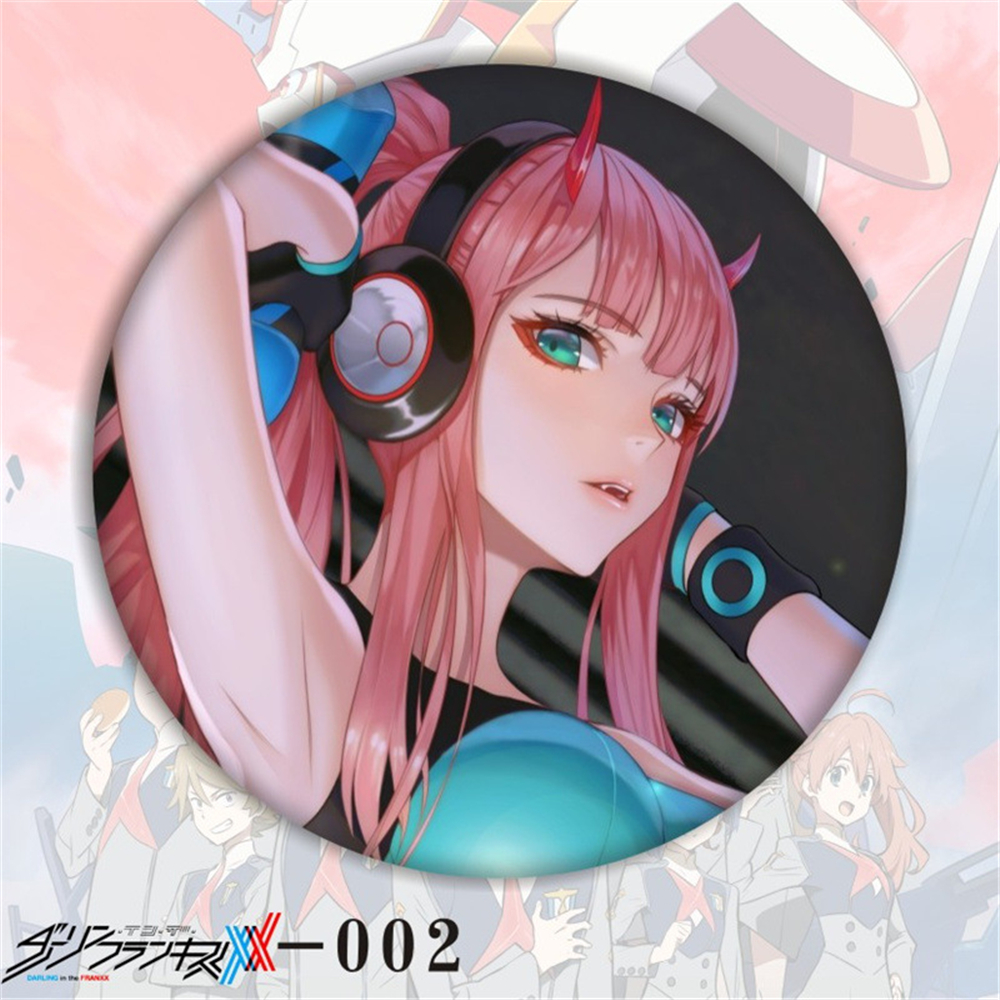 58mm Anime DARLING in the FRAN - Anime Cosplay Zero Two avaliação e preço